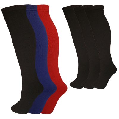 Manbi Adult Essential Tube Sock Triple Pack 23/24