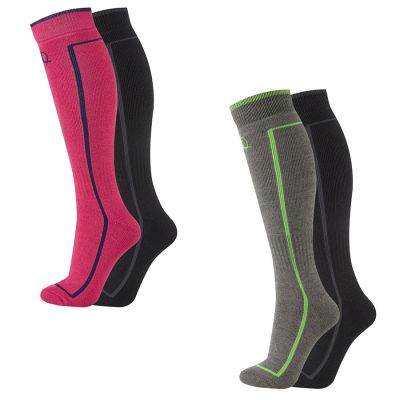 Manbi Performance Ski Sock Twin Pack