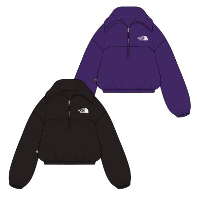The North Face Women's 100 Glacier Half Zip Fleece 2024/25